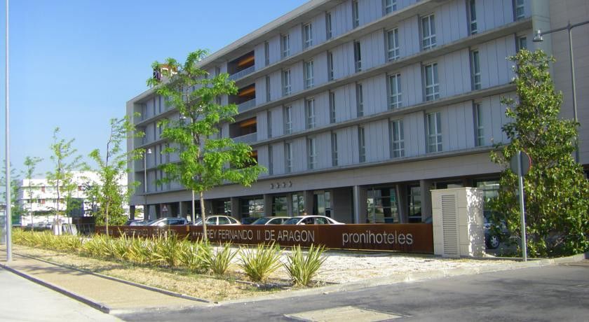Hotel Eurostars Rey Fernando Saragossa Exterior foto